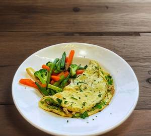 Egg White Spinach Omelette