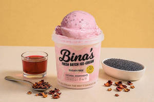 Sugar Free Rose Sabza Ice Cream Tub (100 Ml)