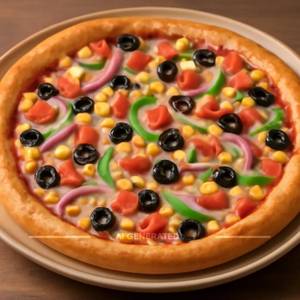 Veg. Deluxe Pizza