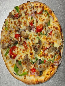 Tandoori Mushroom Pizza