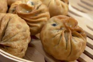 Mix Veg Fried Momos [6 Pieces]