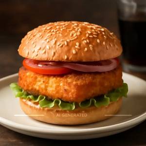 Crispy Paneer Burger