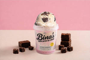 Vanilla Brownie Ice Cream Tub (100 Ml)