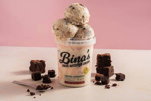 Vanilla Brownie Ice Cream Tub (500 Ml)