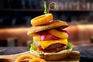 Double Delight Burger
