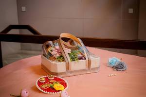 Premium Leatherette Tote Rakhi Gift Caddy