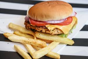 Flame Grilled Chicken Burger