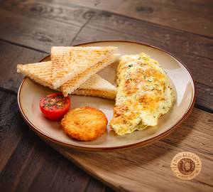 Egg White Masala Omelette