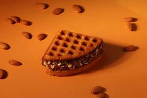 Almond Crunch Waffle