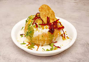 Raj Kachori Plate