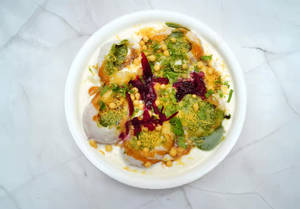 Papdi Chaat Plate