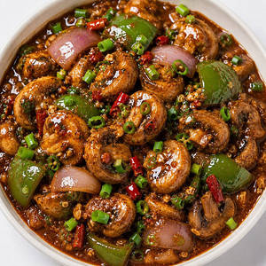 Chilli Mushroom Gravy