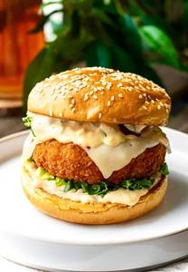 Cheesy Veg Burger