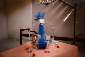 Royal Sapphire Grand Basket Rakhi Hamper
