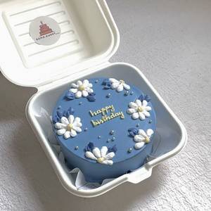 Blueberry Bento Cake