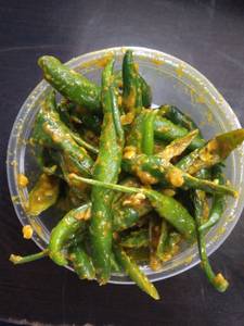 Extra Green Chilly Achar