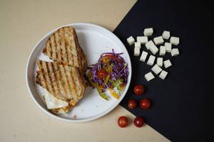 Paneer Tikka Croissant Sandwich