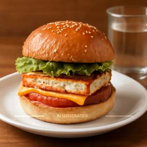 Paneer Cheese Burger
