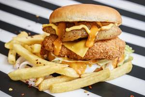 Harissa Chicken Burger