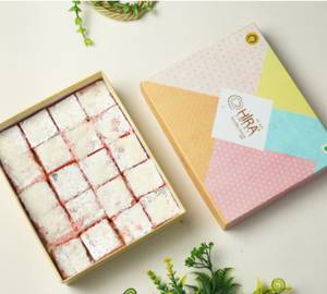 Pink Coconut Burfi
