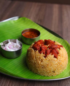 Seeragasamba Boneless Chicken 65 Biryani