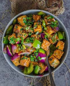 Chilli Paneer Dry [6 Pieces] Dry