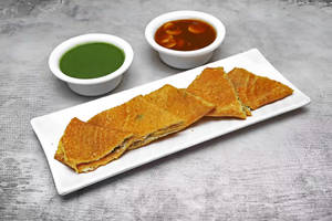 Paneer Chilla Plate