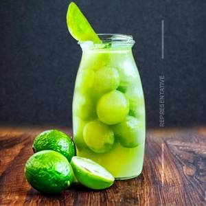 Lime ginger grapes