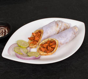 Veg Chicken Tikka Roll