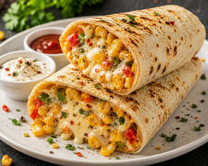 Cheese And Corn Wrap