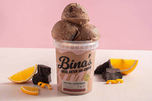 Dark Chocolate Orange Ice Cream (500 Ml)