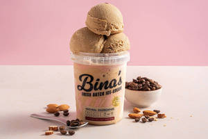 Coffee Almond Ice Cream Tub (500 Ml)