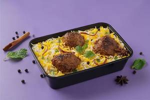 Lucknowi Mutton Kefta Biryani