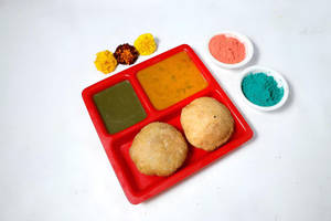 Kachori Sabzi Plate