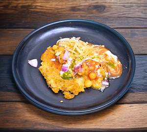 Aloo Tikki Chaat (Ghee)