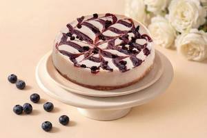 Blueberry Cheesecake (500 gm) (Eggless)