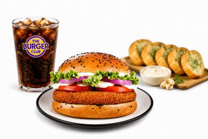 Spicy Chicken Club & Garlic Bread Combo