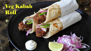 Veg Kebab Roll