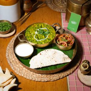 Ghee Palak Khichdi