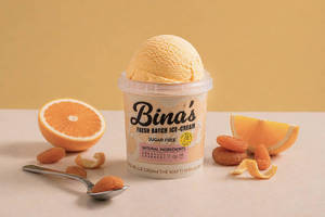 Sugar Free Orange Apricot Ice Cream Tub (100 Ml)