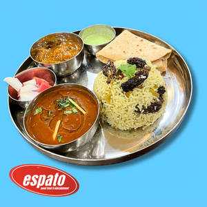Espato Special Gucchi Pulao Thali
