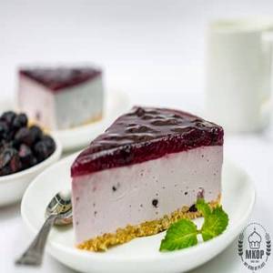 Blueberry Cheese Cake Slice