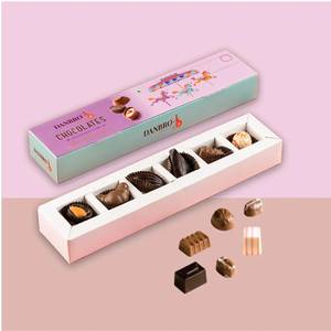 Moulded Chocolate  Hamper Box  (6pcs)