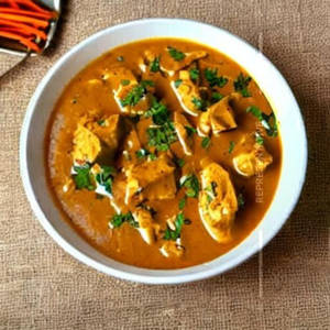 Veg Creamy Chicken Chaap