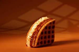 Strawberry Cheese Waffle