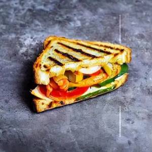 Cheesy Veg Grilled Sandwich