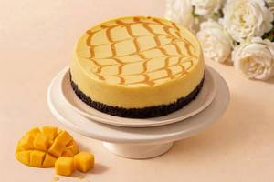 Mango Cheesecake (500 gm) (Eggless)