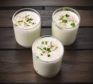 Sabja Buttermilk - Buttermilk,Salt,Lemon,Sugar,Miriyalapodi, Aded