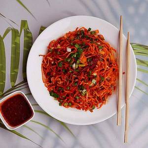 Schezwan Veg Hakka Noodles