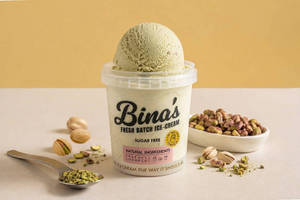 Sugar Free Salted Pistachio Ice Cream Tub (100 Ml)
